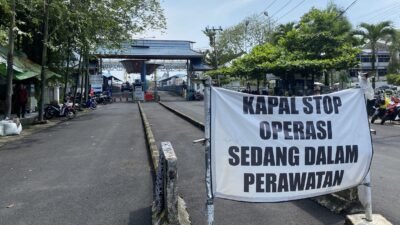 Dua Bulan Bikin Warga Pontianak Mengeluh Macet, Kapan Feri Bardan-Siantan Berlayar Lagi? Ini Kata Dishub