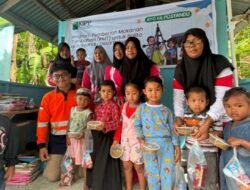 Program PMT PT DIB Sukses Tingkatkan Kunjungan Posyandu di Desa Pelapis
