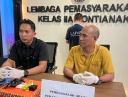 Petugas Lapas Pontianak Bongkar Modus Penyelundupan Sabu 8 Gram oleh Ojol