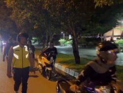 Resahkan Warga, 17 Motor Berknalpot Brong Diamankan Polresta Pontianak Saat Patroli Skala Besar