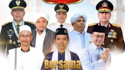 Poster acara Haul Habib Muhammad bin Abdullah Al Muthahar dan Maulid Nabi bersama Ustadz-Abdul Somad serta tokoh lainnya di Pontianak. (Dok. Ist)