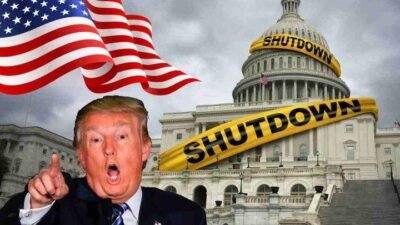 "Shutdown pemerintah AS berlanjut akibat perang anggaran antara Demokrat dan Republik. Akibatnya, nasib pegawai federal terancam PHK massal di tengah kebuntuan politik."