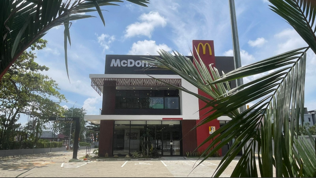 Gerai McDonald's di Pontianak dibangun di lahan milik Telkom, BUMN yang dituding menyalahgunakan aset negara. (Dok. Faktakalbar.id)