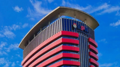 Tampak depan Gedung Merah Putih KPK, pusat penyidikan kasus dugaan korupsi pengolahan anoda logam PT Antam yang kini menjerat PT Loco Montardo sebagai tersangka korporasi. (Dok. KPK)