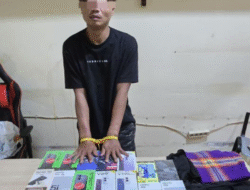 Jejak Pelarian Residivis Maling 28 Handphone Berakhir di Samarinda
