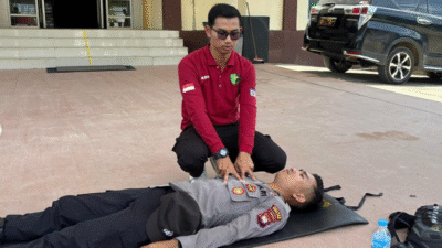 Tingkatkan Pelayanan, Bhabinkamtibmas Polres Kayong Utara Dilatih Jadi Polisi Penolong