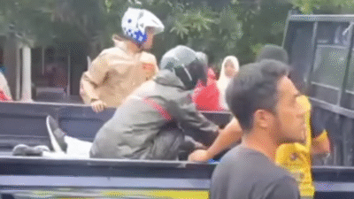 Lokasi kejadian kecelakaan lalu lintas di Kawasan Jenderal Sudirman, Singkawang, yang diduga menewaskan seorang pelajar. (Dok. Ist)