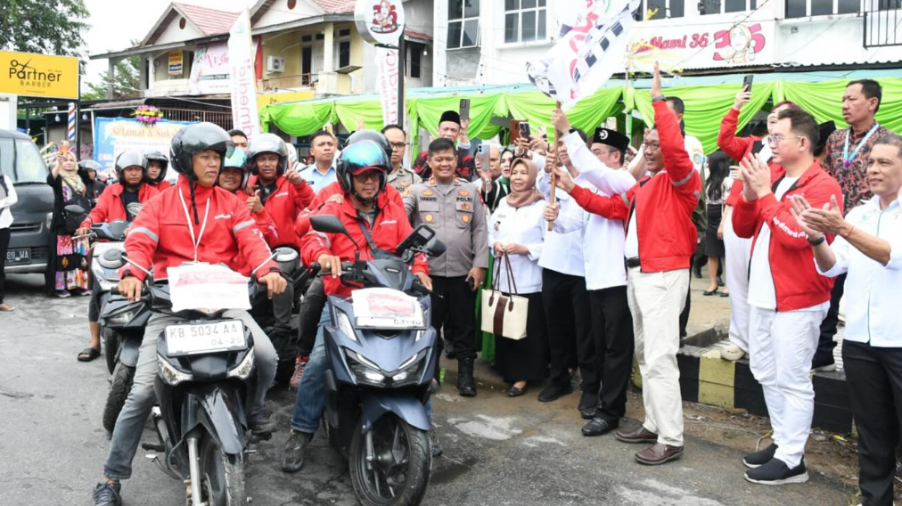 Forkopimda Kalbar saat peresmian Gedung WGS dan peluncuran aplikasi Foodmedia di Pontianak. (Dok. Instagram/@kodaeral_xii)