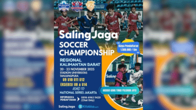 Poster SalingJaga Soccer Championship. Foto: HO/Faktakalbar.id