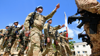 Sebuah patroli Pasukan Sementara PBB di Lebanon (UNIFIL) sedang bertugas di Lebanon selatan. UNIFIL melaporkan patrolinya diserang Israel. (Dok. Ist)