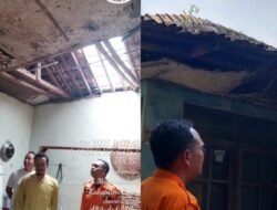 Puluhan Atap Rumah di Cibungbulang Bogor Rusak Diterbangkan Angin Kencang