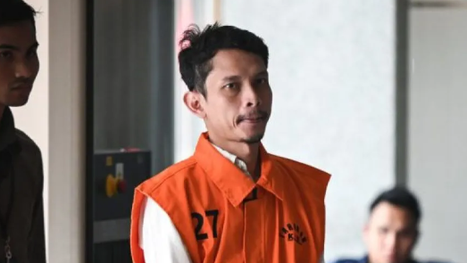 Tersangka kasus dugaan korupsi pemerasan dan penerimaan gratifikasi pengurusan Rencana Penggunaan Tenaga Kerja Asing (RPTKA) di Kementerian Ketenagakerjaan Jamal Shodiqin