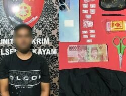 Simpan 10 Paket Sabu Siap Edar, Pria 27 Tahun di Sekayam Diciduk Polisi