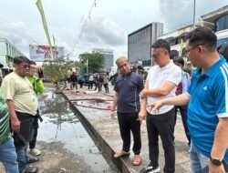 Jelang Haul Habib Muhammad dan Tausiyah UAS, Pasar Flamboyan Pontianak Dibersihkan