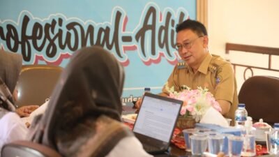 Kunjungan kerja Wali Kota Pontianak Edi Rusdi Kamtono ke kantor Ombudsman RI Perwakilan Kalbar.