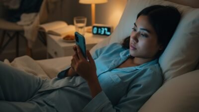 Bahaya Main Medsos Sebelum Tidur, Ganggu Tidur dan Emosi