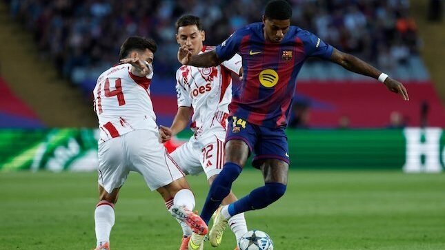 Hasil Liga Champions: Barcelona Bantai Olympiakos 6-1