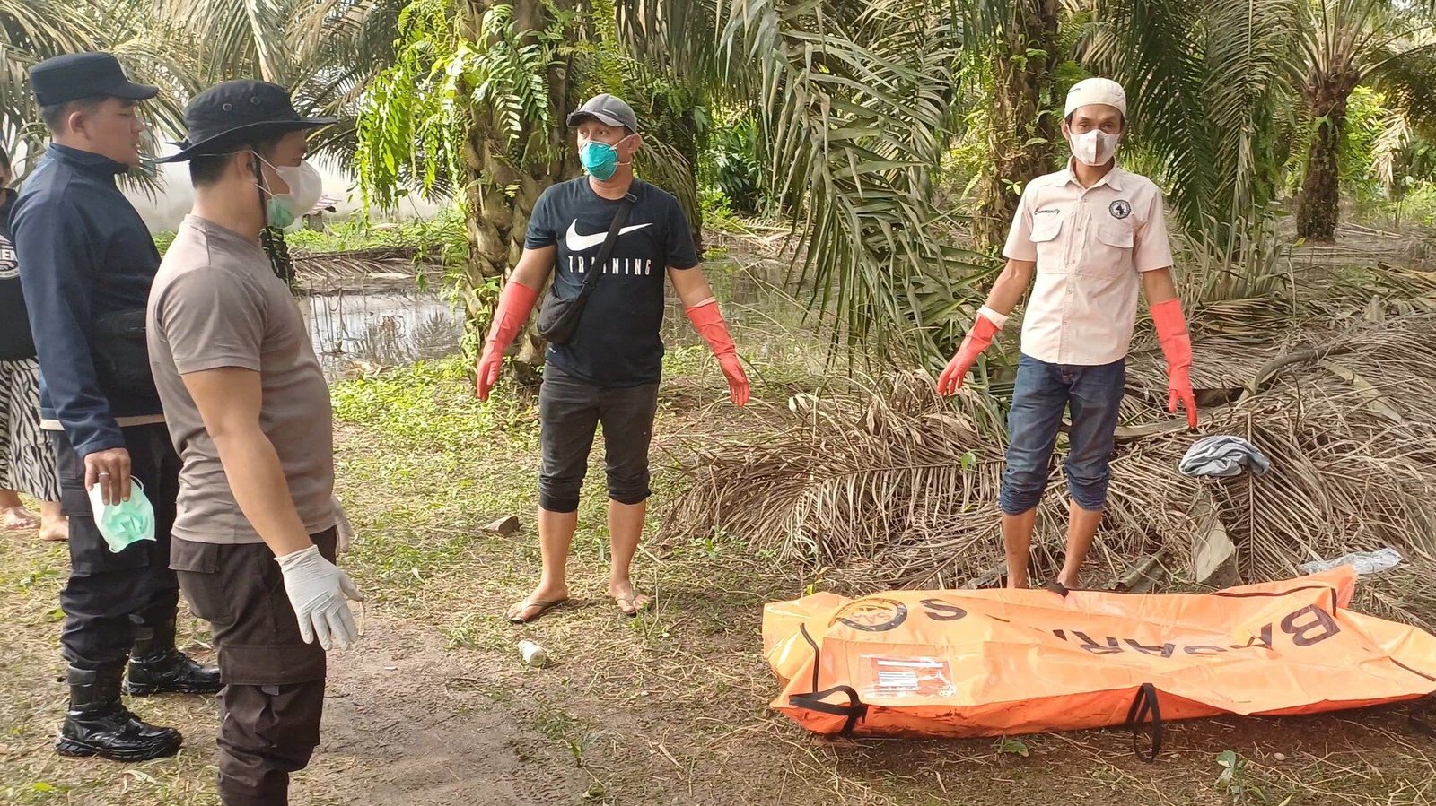 Penjaga Rumah Walet Ditemukan Meninggal di Kendawangan, 3 Tahun Menetap Atas Dasar Kemanusiaan. (Dok. Polsek Kendawangan)