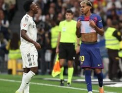 Real Madrid vs Barcelona Berakhir 2-1: Gol Mbappe dan Bellingham Amankan Puncak Klasemen LaLiga