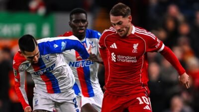 Hasil Liverpool vs Crystal Palace 0-3: The Reds Tersingkir
