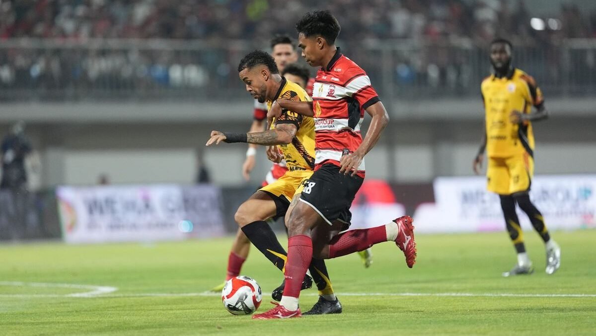 Hasil Super League: Madura United vs Persija 0-1, Maxwell Cetak Gol