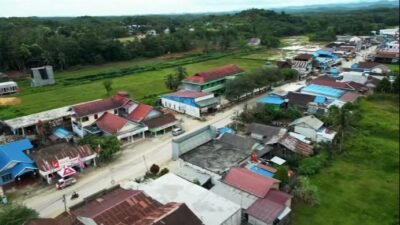 Ilustrasi perkampungan transmigrasi (Dok. Ist)