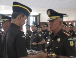 Emilwan Ridwan Minta Jajaran Baru Jauhi Perbuatan Tercela dan Penyalahgunaan Jabatan