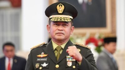 Kepala Staf TNI Angkatan Darat (KSAD), Jenderal TNI Maruli Simanjuntak. Sebanyak 17 perwira tinggi yang menjadi staf khususnya masuk dalam gerbong mutasi terbaru TNI. (Dok. Ist)