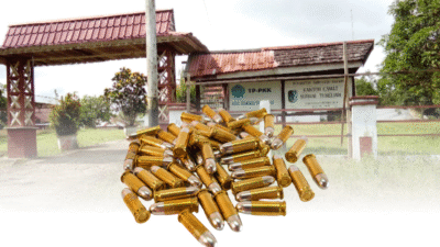 Ilustrasi - Sejumlah barang bukti peluru aktif yang ditemukan di pekarangan rumah dinas Camat Sungai Tebelian, Kabupaten Sintang. (Dok. Ilustrasi/Faktakalbar.id)