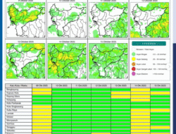 Hujan Ringan hingga Lebat Berpotensi Terjadi di Kalimantan Barat, Cek Prakiraan Cuaca 9 Oktober 2025