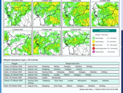 Prakiraan Cuaca Kalbar Hari Ini: BMKG Peringatkan 6 Wilayah Waspada Hujan Lebat dan Petir