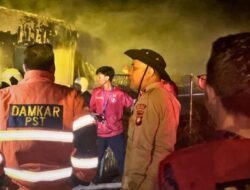 10 Unit Mess Karyawan di Kubu Raya Ludes Terbakar, Api Diduga dari Bangunan Kosong