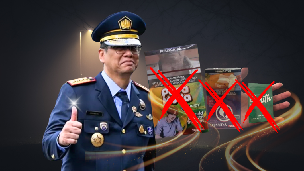 Menteri Keuangan Purbaya Yudhi Sadewa memberikan keterangan pers terkait komitmennya memberantas beking rokok ilegal di internal Bea Cukai. (Dok. Ilustrasi/Faktakalbar.id)