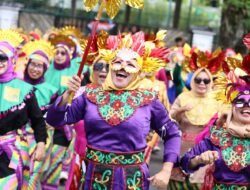 Lebih dari 5.000 Peserta Padati Alun Kapuas, Menari Jepin Rayakan Hari Jadi Pontianak