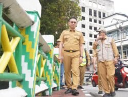 Proyek Trotoar Teuku Umar Berlanjut, Edi Kamtono Targetkan Rampung Desember