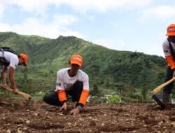 Cegah Bencana Hidrometeorologi, BNPB Kerahkan Ribuan Relawan Lakukan Penanaman Pohon di 4 Provinsi