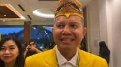 Bupati Gunung Mas Jaya Samaya Monong irit bicara usai diperiksa KPK sebagai saksi kasus dugaan korupsi fasilitas kredit LPEI yang rugikan negara Rp11 T.