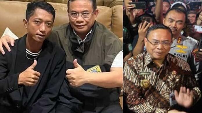 "Dua petinggi AMPB, Botok dan Teguh Istiyanto, jadi tersangka dan ditahan Polda Jateng usai aksi blokade Jalur Pantura Pati pasca-gagalnya pemakzulan bupati."