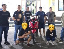 Lacak Pelaku Hingga ke Ambawang, Polsek Pontianak Barat Tangkap 2 Pelaku Penggelapan Motor