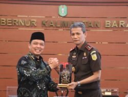 Perkuat Sinergi, Kajati Kalbar Baru Emilwan Ridwan Audiensi dengan Gubernur