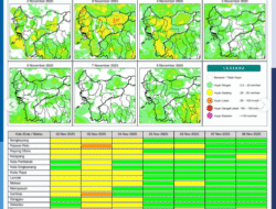 Prakiraan Cuaca Kalbar Hari ini: 10 Wilayah Hujan Ringan, 4 Wilayah Hujan Sedang