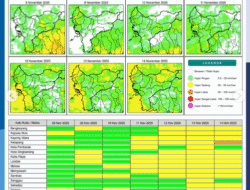 Prakiraan Cuaca Kalbar Hari Ini: Hujan Ringan Dominasi Sebagian Besar Wilayah