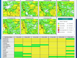Prakiraan Cuaca Kalbar Hari Ini: Hujan Dominasi Sebagian Besar Wilayah