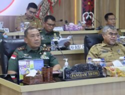 Targetkan Swasembada Pangan, Pangdam XII/Tpr Simak Arahan Presiden soal Percepatan KDKMP