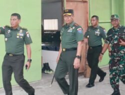 Pangdam Jamallulael Tinjau Yonif 882/Hulubalang, Batalyon Baru Penggerak Ketahanan Pangan