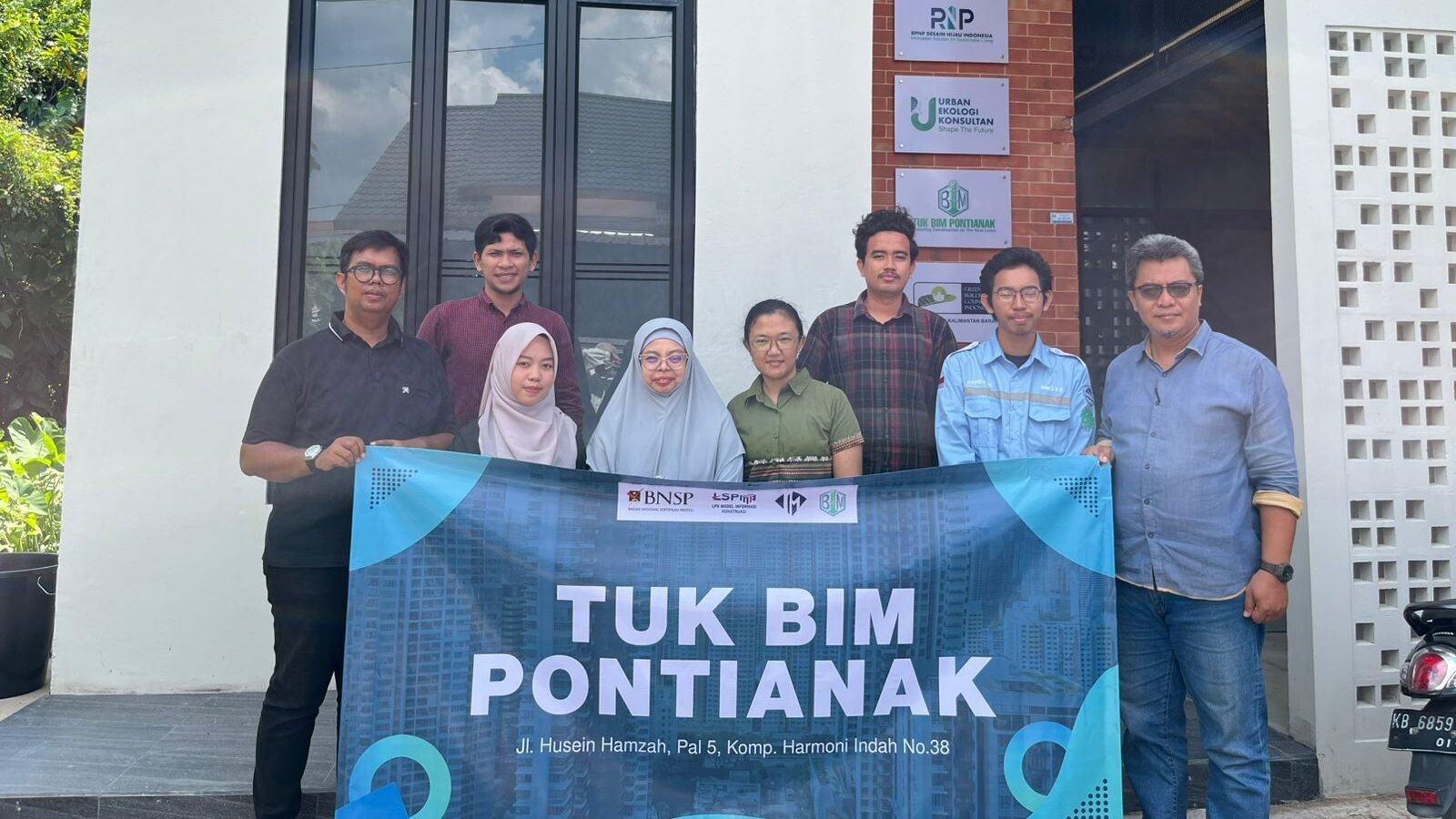 LSP MIK gelar Sertifikasi Kompetensi BIM di Pontianak sebagai tindak lanjut pelatihan FIM Kalbar & Untan. Foto: HO/Faktakalbar.id