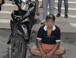 Terekam CCTV, Pelaku Curanmor di Kubu Raya Diringkus Resmob Polda Kalbar