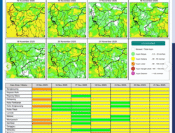 Prakiraan Cuaca Kalbar Hari Ini: Hujan Guyur Sejumlah Wilayah Mulai dari Siang Hingga Dini Hari