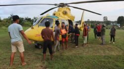 Pesawat BNPB membawa bantuan logistik dan peralatan telah mendarat di Bandara Rembele, Kabupaten Bener Meriah, Provinsi Aceh, Sabtu (29/11/2025).