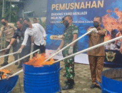 Lem Bulu Mata hingga Miras, Bea Cukai Sintete Musnahkan Barang Ilegal Senilai Rp81,5 Juta